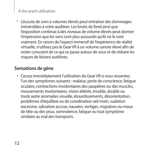 Page 12 - Gear VR SM-R322