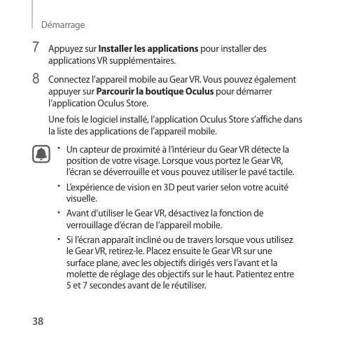 Page 38 - Gear VR SM-R322