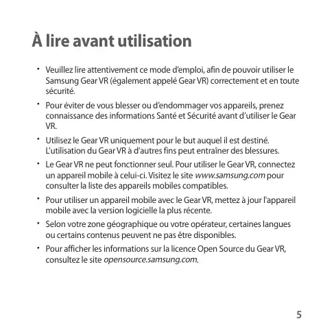 Page 5 - Gear VR SM-R323