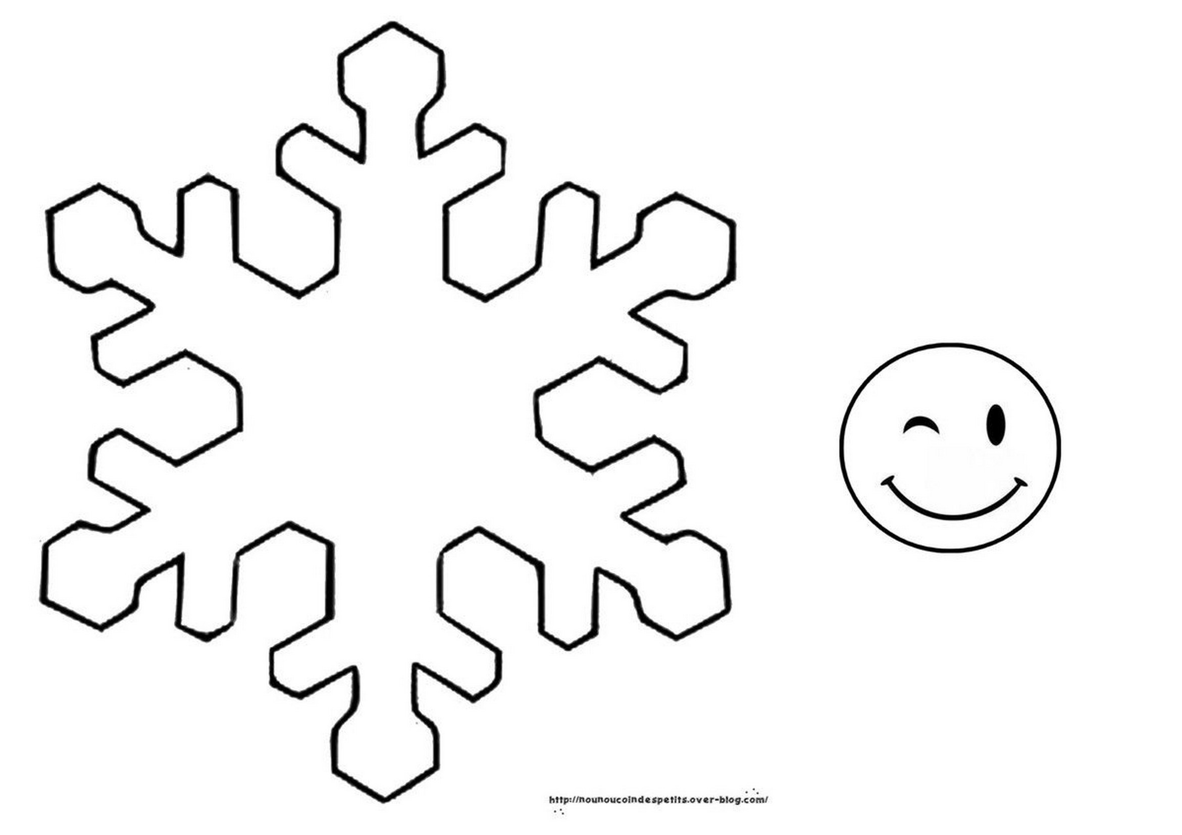 Gabarit Flocon De Neige à Imprimer Brrrrr ... il fait froid !! Flocon en playmais .. - Le blog de nounoucoindespetits