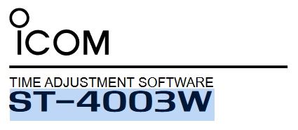 Logiciel Mise à jour de l'heure via liaison USB pour ICOM IC705 IC7100 IC7300 IC7600 IC7610 IC9700 IC7850 IC7851 MFhotp3DokB_icom-heure