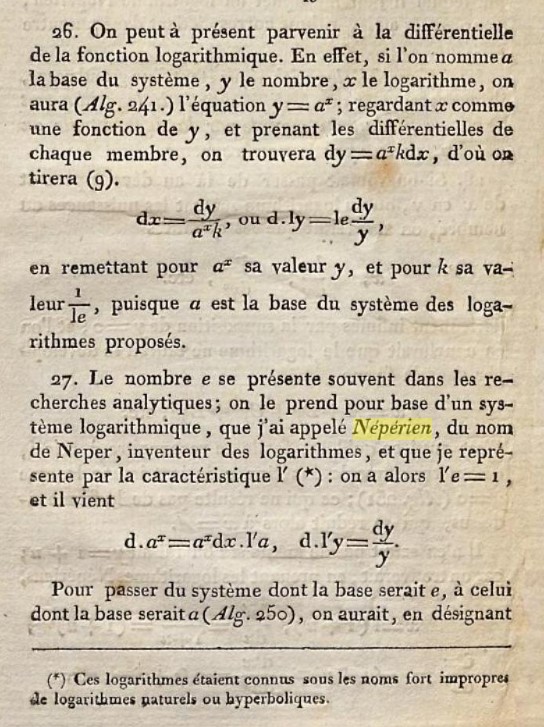 népérien